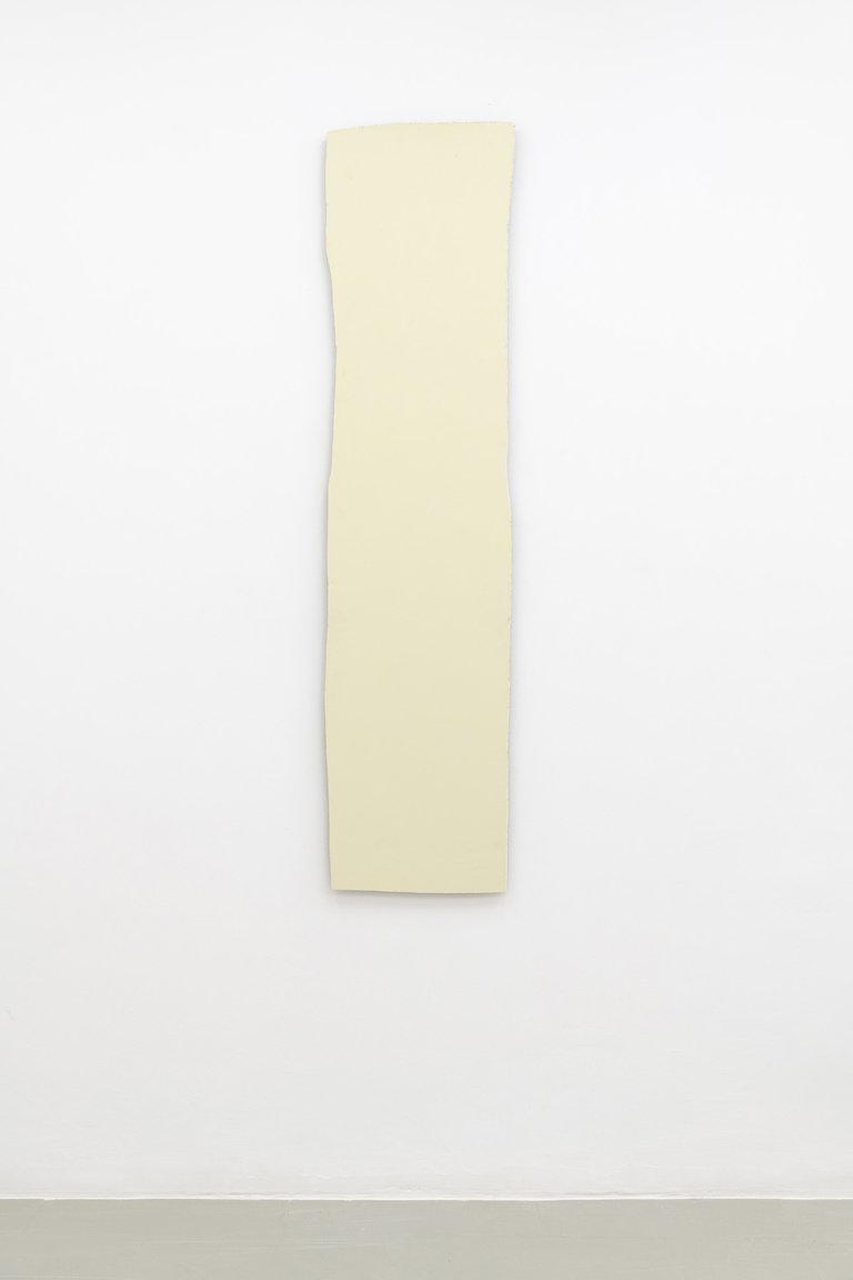 Plamen DejanoffUntitled (Palais Slav), 2019Plasterboard wall190 x 45 cm