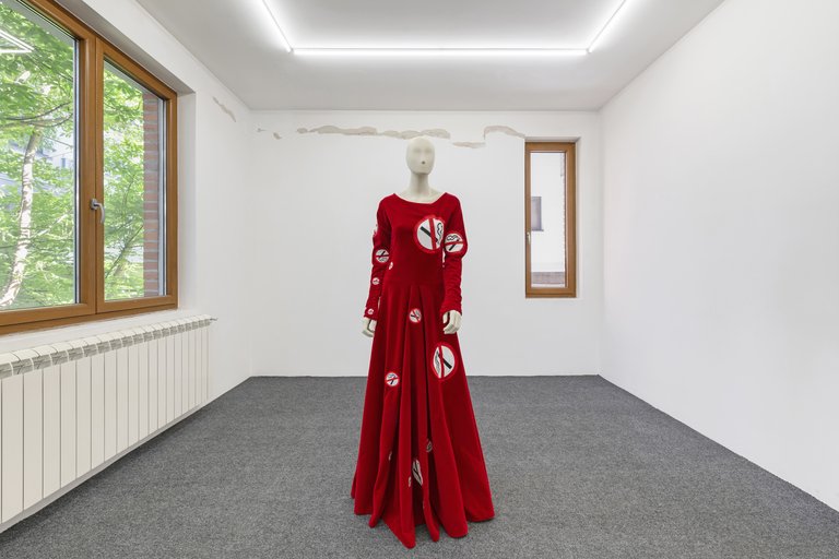 Anna-Sophie BergerInstallation viewFalse Cubists, Anna-Sophie Berger, Bruno Zhu, Autokomanda, Belgrade, 2025Photo: Bojana Janjic