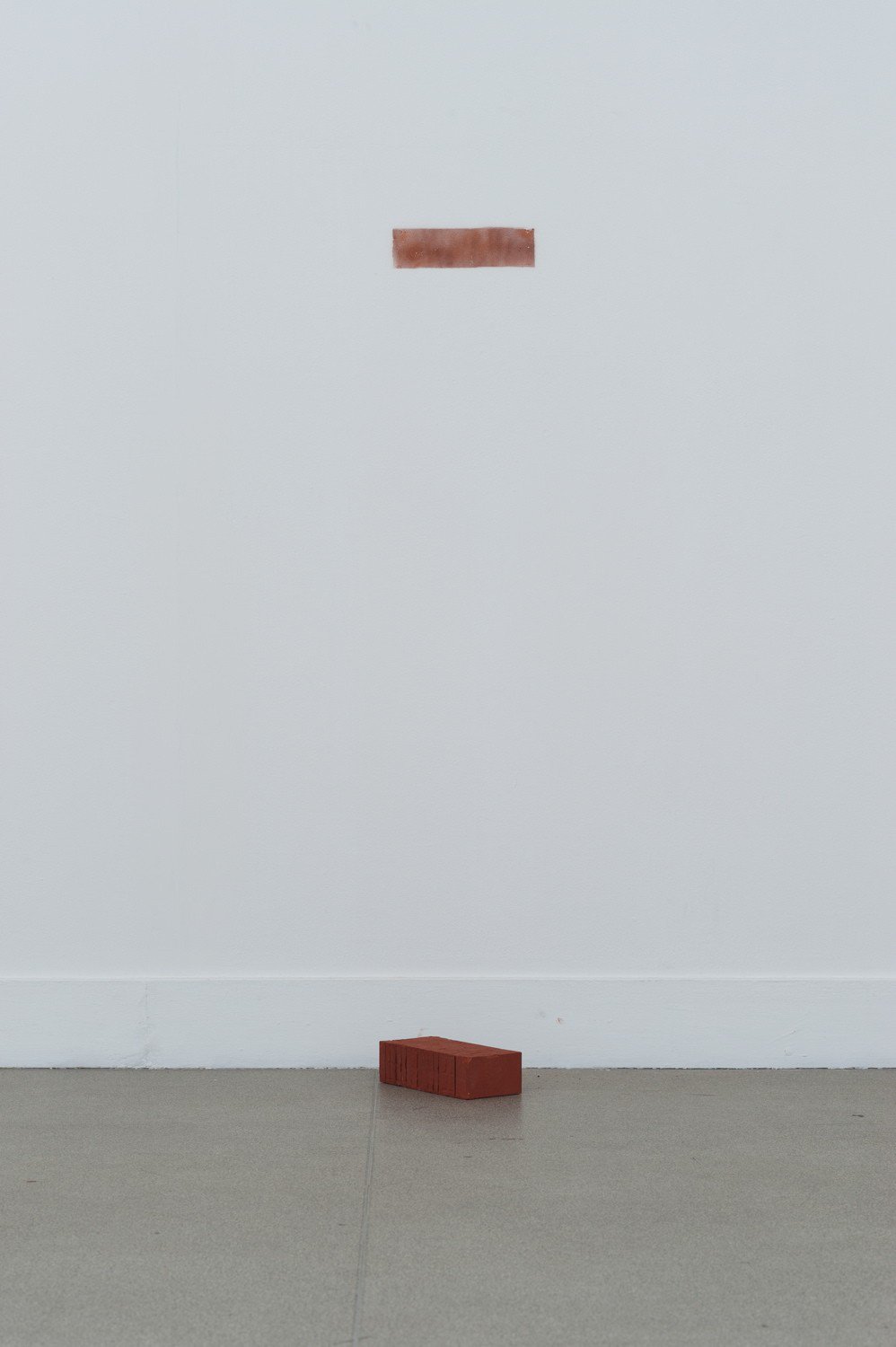 Julien BismuthBricole, 2013Brick, glueDimensions variable