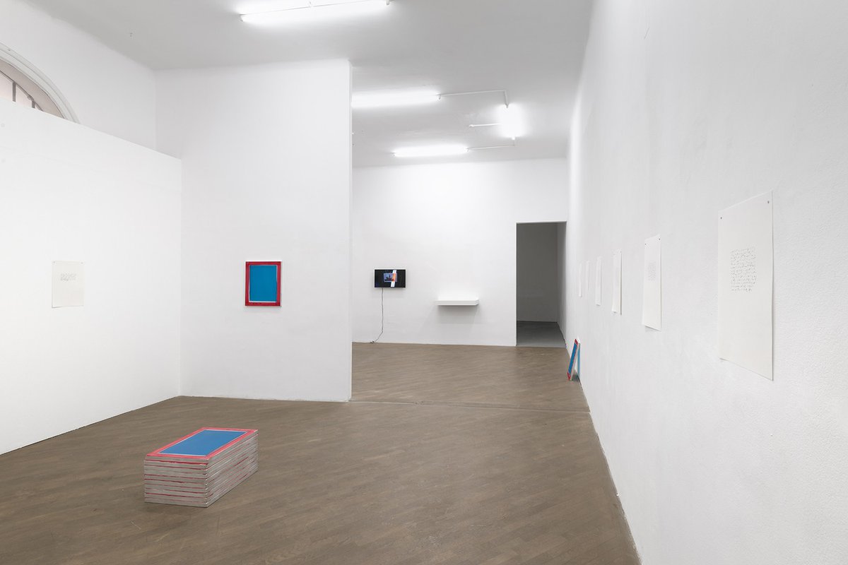 Julien BismuthStenograms, 2015Installation viewLayr An der Hülben, Vienna