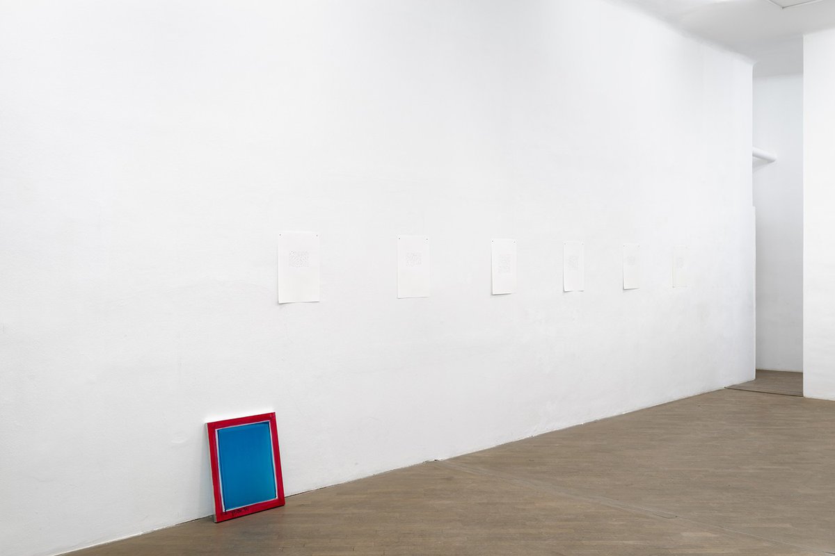 Julien BismuthStenograms, 2015Installation viewLayr An der Hülben, Vienna