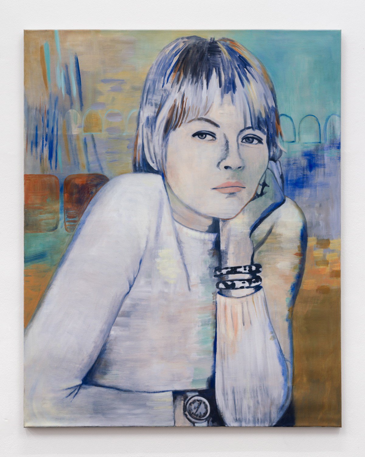 Birgit MegerleUntitled, 2015Oil on canvas150 x 120 cm