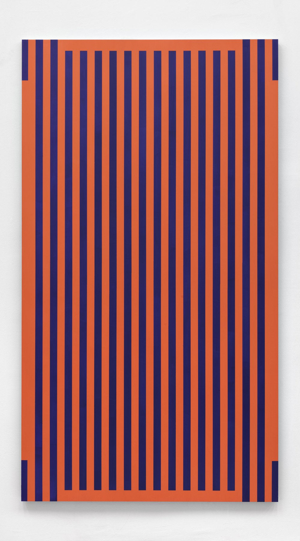 Nick OberthalerUntitled, 2015Acrylic on aluminium180 x 100 cm