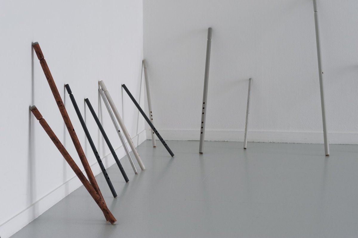 Julien BismuthOr Flutes, 2013Assorted PVC flutesDimensions variable