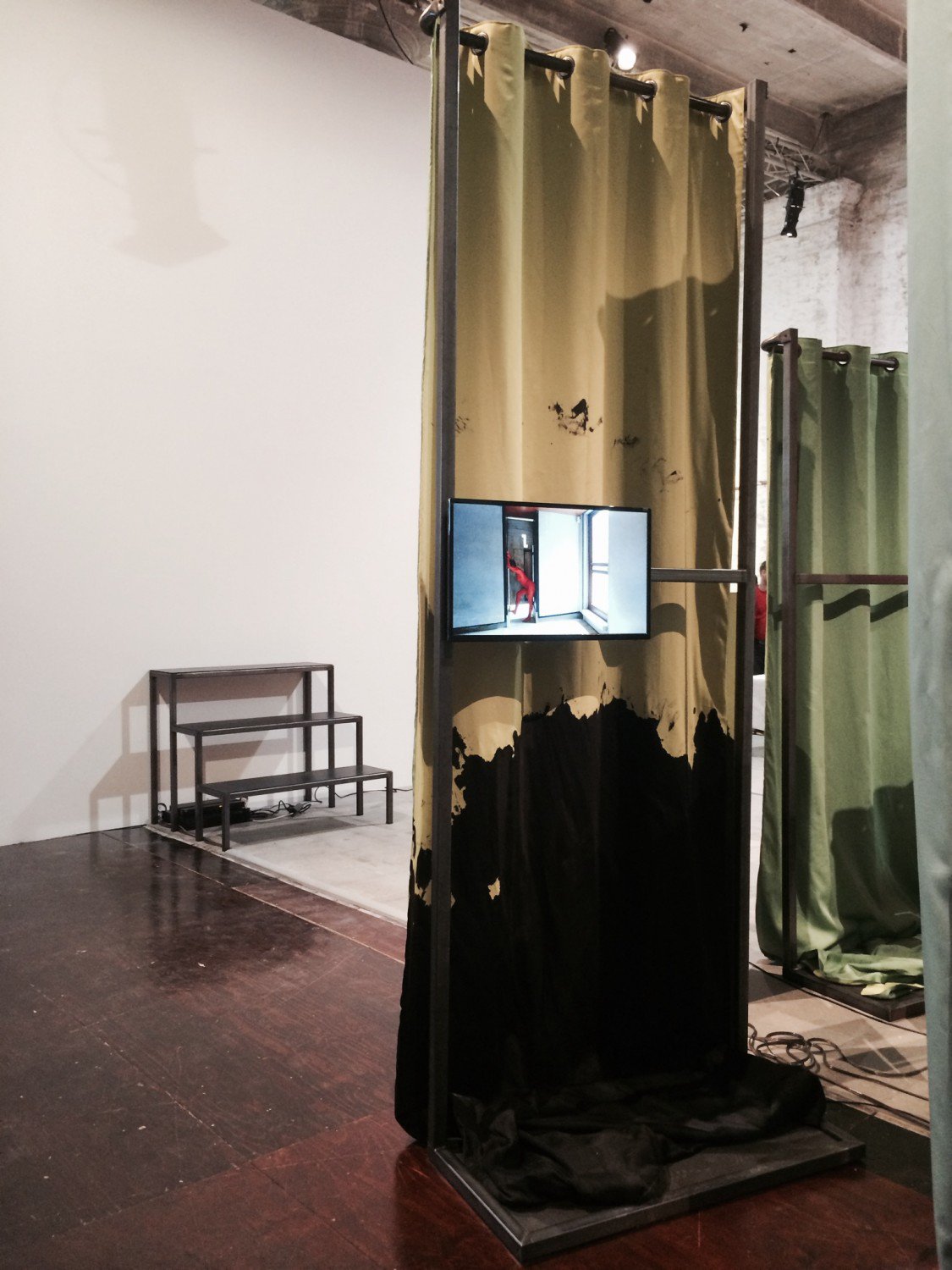 Lili Reynaud-DewarInstallation viewAll the World&#x27;s Futures, 56th Venice Biennale, Venice, 2015