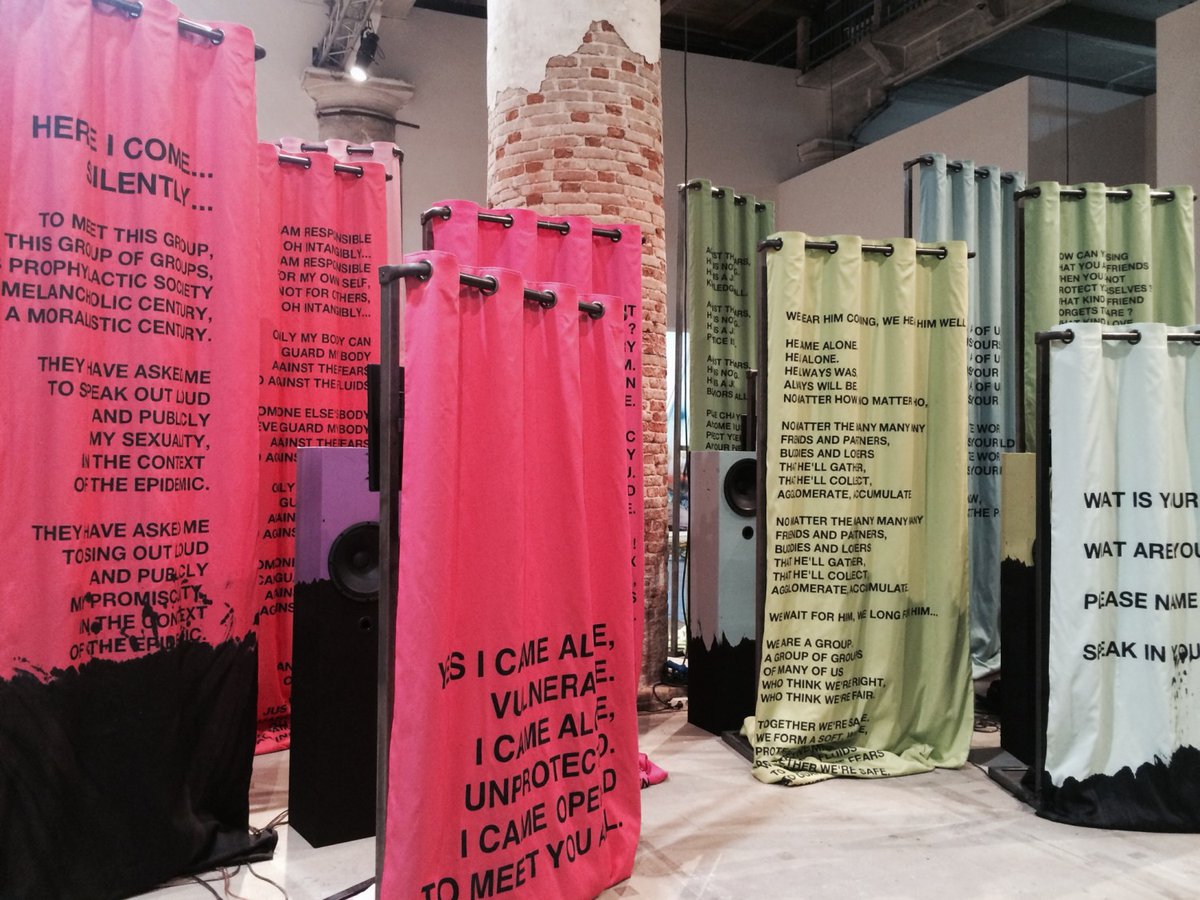 Lili Reynaud-DewarAll the World&#x27;s Futures, 2015Installation view56th Venice Biennale, Venice